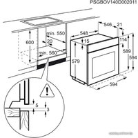 Электрический духовой шкаф Electrolux OPEA4554X