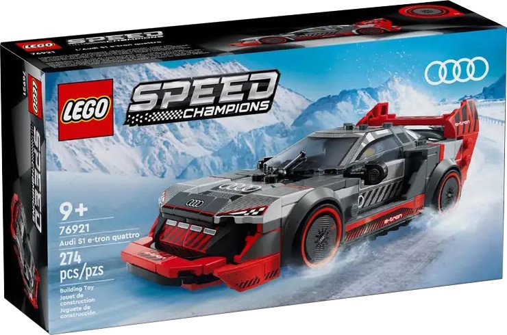 

Конструктор LEGO Speed Champions 76921 Гоночный автомобиль Audi S1 e-tron quattro