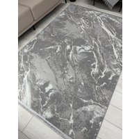 Ковер для жилой комнаты Radjab Carpet Афина Прямоугольник 9012A 12849RK (2x2.9, Grey/Grey)