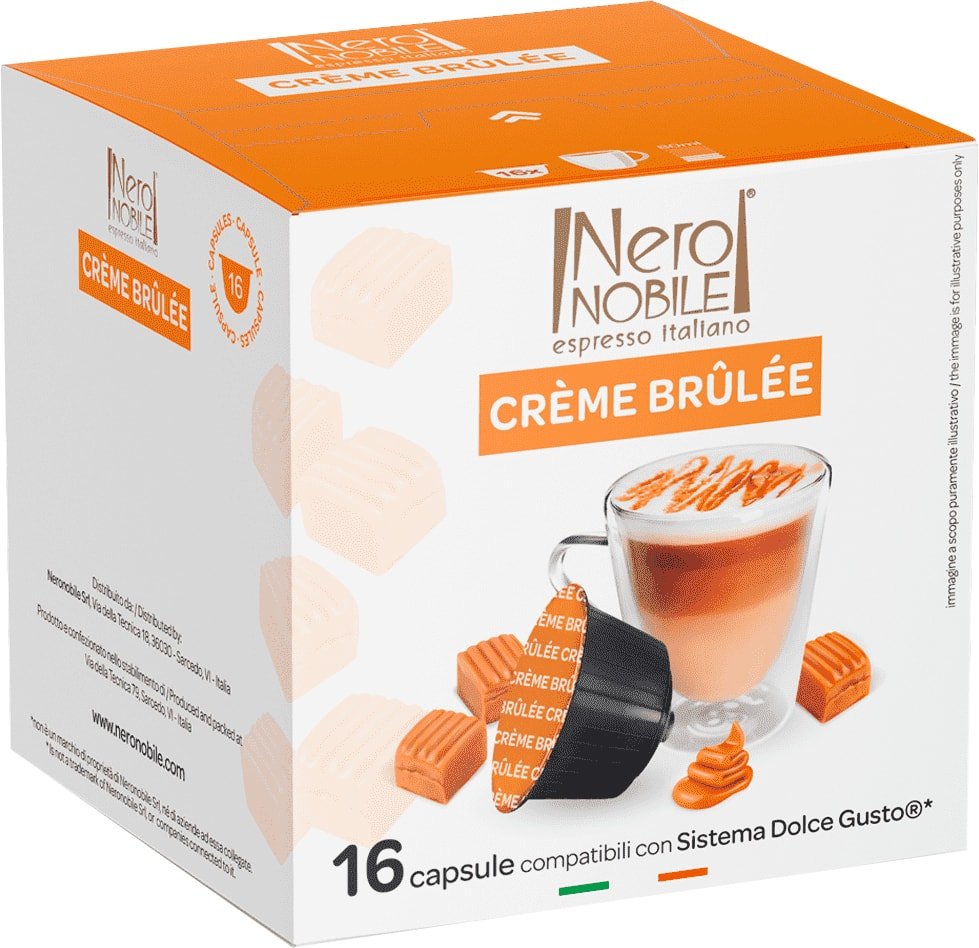 

Кофе в капсулах NeroNobile Dolce Gusto Creme Brulee 16 шт