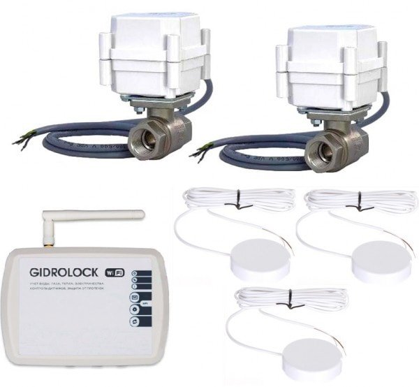 

Набор защиты от протечек Gidrolock Квартира 1 Ultimate Tiemme Wi-Fi 3/4"