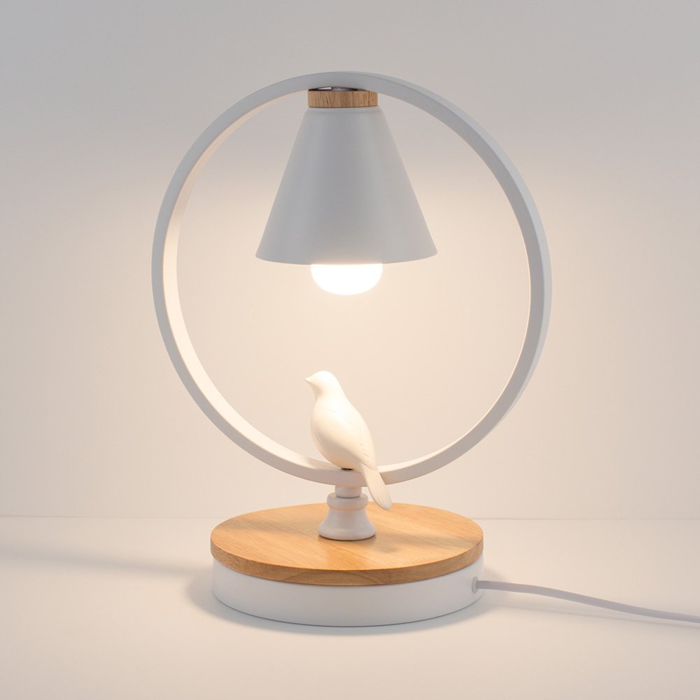 

Настольная лампа Home Light Астерия E019-4-W (белый)