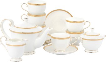 Заварочный чайник Gipfel Arlett 43255 (15пр, белый)