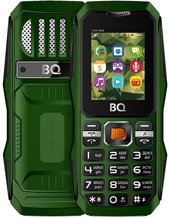 

Телефон BQ BQ-1842 Tank mini (зеленый)