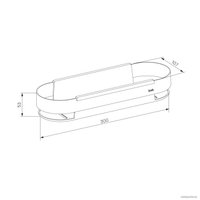  IDDIS Полка Optima Home SHE12SBi44