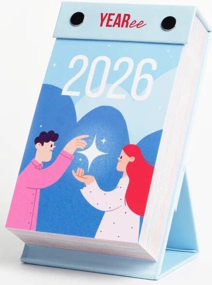 

Настольный календарь Yearee 2026 Беларуская мова