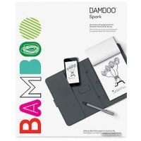 Интеллектуальный блокнот Wacom Bamboo Spark с карманом для гаджетов [CDS600G]