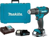 Makita DF333DWYE (с 2-мя АКБ, кейс)