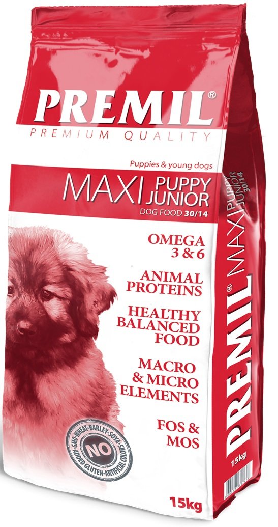 

Сухой корм для собак Premil Maxi Junior Premium 2.5 кг