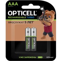 Аккумулятор Opticell Turbo Rechargeable AAA (2 шт)