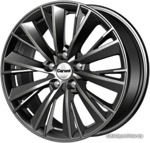 Литые диски Carwel Кивиристи 17x7 5x108мм DIA 63.35мм ET 50мм GR