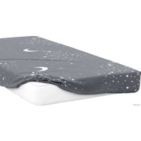 Простыня Samsara Звездное небо на сером фоне 140Пр-3 140x200