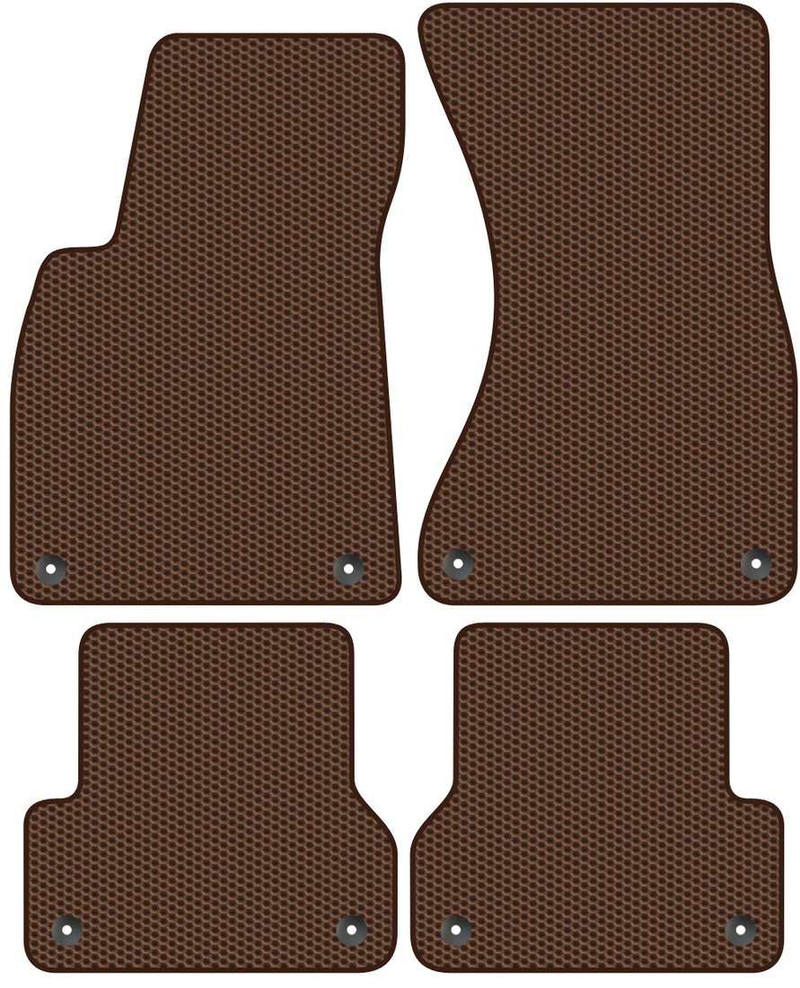 

Комплект ковриков для авто Alicosta Audi A7 (хэтчбек 5 дв / 4G) 2010 - 2018 (коричневый, сота)