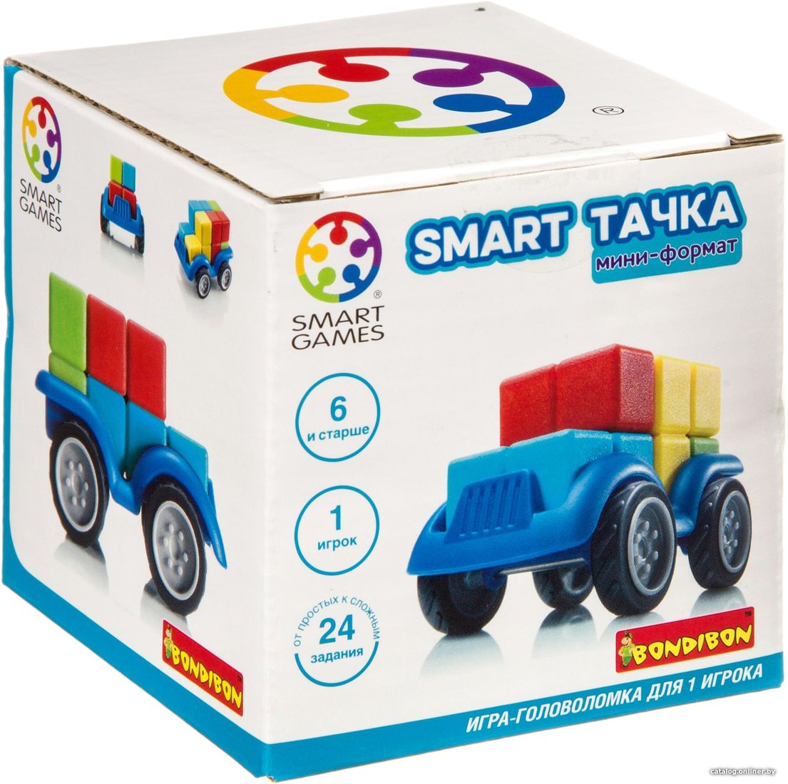 Сортер Bondibon Smart Тачка мини-формат ВВ3700