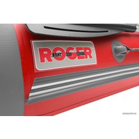 Моторная лодка Roger Boat Hunter Keel 3500 (малокилевая, красный/серый)