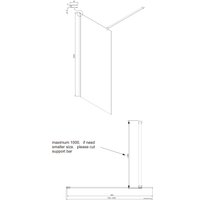 Душевая стенка Ambassador Set 15031110-ST12