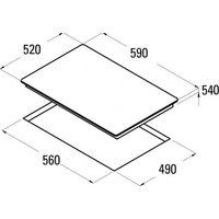 Варочная панель Schtoff I6 S07B White