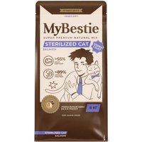 Сухой корм для кошек MyBestie Sterilized с лососем (8 кг)