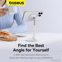 Подставка Baseus MagicPro Magnetic Desktop Phone Stand (белый)