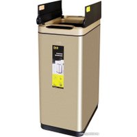 Мусорное ведро Eko Phantom EK9277 30 л (золотая шампань)