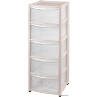 Комод Пластишка Амадео 431242907 (5 ящиков, бежевый)