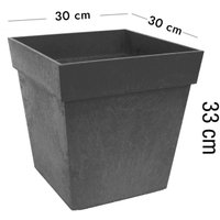 Вазон Multy Home Symphony EU5100017 (серый)