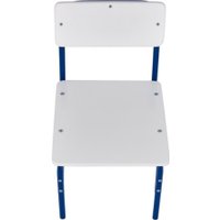 Детский стул Фея Мой малыш 0002742.27 (белый/синий)