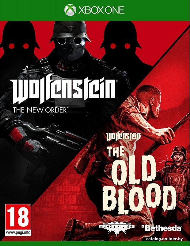 Wolfenstein: The New Order + The Old Blood. Double Pack для Xbox One
