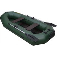 Моторно-гребная лодка Муссон R-260 PC TP (зеленый)