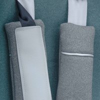 Детское автокресло Indigo Tourneo Isofix (серый/зеленый)