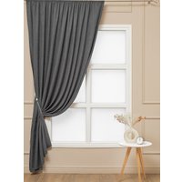 Штора Amore Mio Вельвет 1403-340 200x270 15932 (серый)