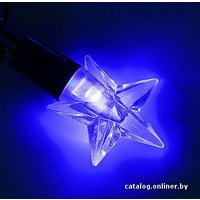 Светодиодная гирлянда Luazon Метраж Звезда средняя Led-40 (5 м, синий) [1080100]