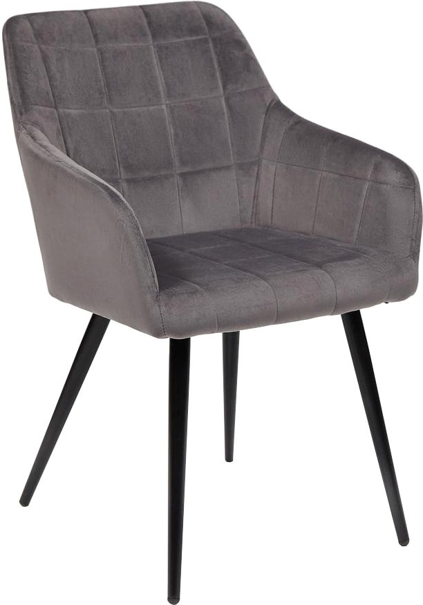 

Стул с подлокотниками TetChair Beata mod. 8266 (серый G-062-40/черный)
