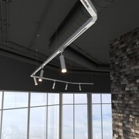 Коннектор питания шинопровода Elektrostandard Гибкий TRC-1-1-FLEX-WH a039587 (белый)