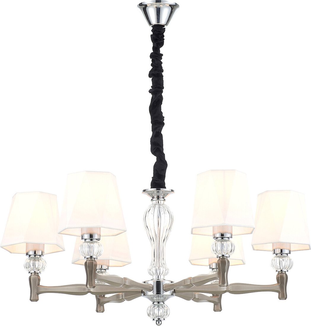

Подвесная люстра Escada Arcadia 672/6S E27*60W Nickel