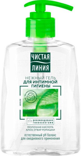 Чистая линия Гель для интимной гигиены 250 мл