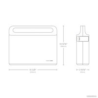 Дрель-шуруповерт HOTO 12V Brushless Drill Kit QWDZGJ001 (с АКБ, кейс, набор инструментов)