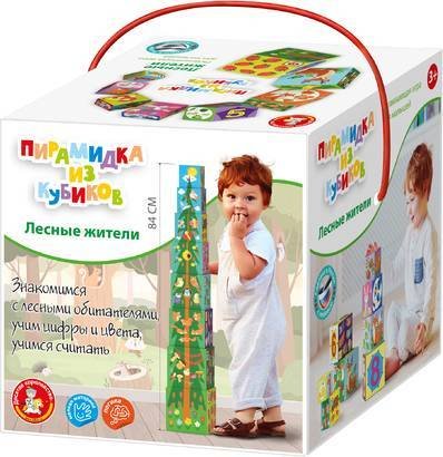 

Пирамидка Десятое королевство Пирамидка Лесные жители 8 в 1 04638