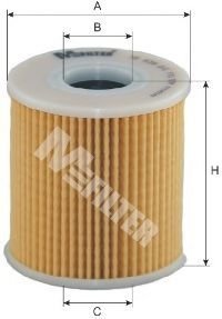 

Масляный фильтр Mfilter TE639