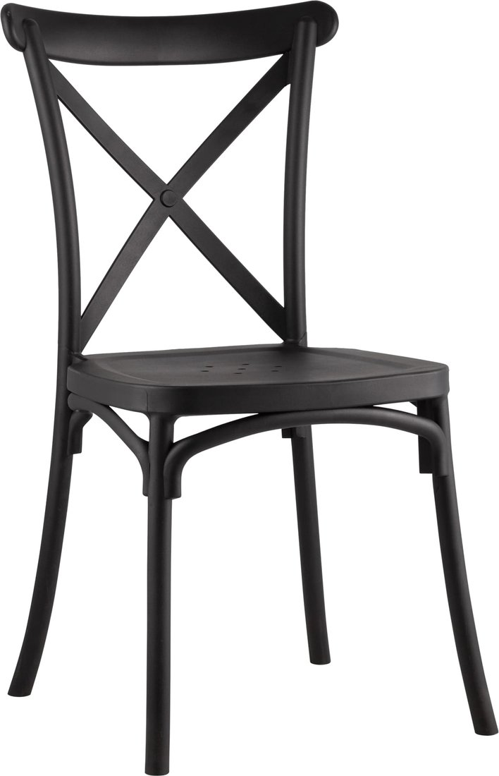 

Стул Stool Group Кроссбэк пластиковый (черный)