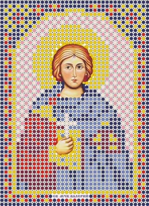 

Набор для вышивания Русская сказка Св. мученик Валерий Мелитинский ММ-019б