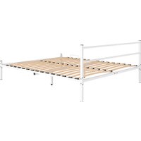 Кровать Князев Мебель Калабрия 1 КЛ1.140.200.Б (белый муар)