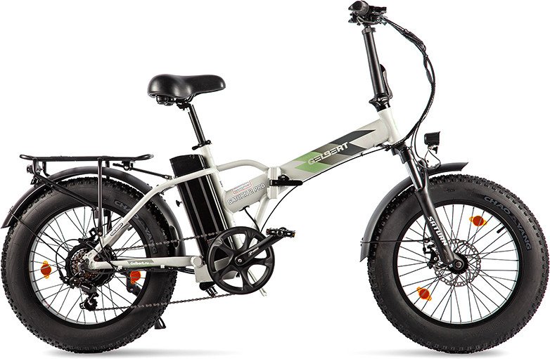 Электровелосипед Gelbert Saturn 2 PRO (серый)