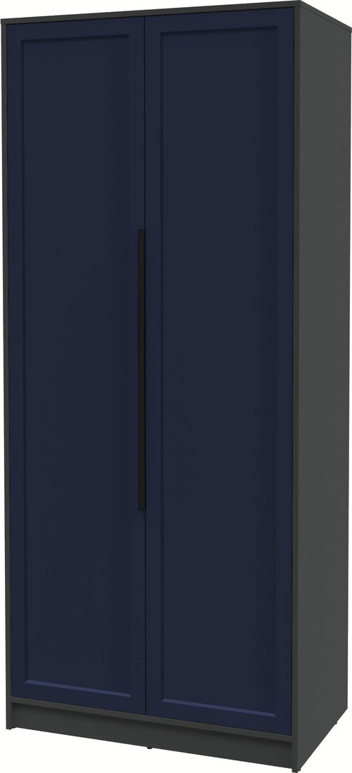 

Шкаф распашной Интерлиния Концепт Тренд КТ-Ш2 (антрацит/индиго)