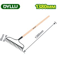 Грабли зубчатые Dyllu DTXW3316