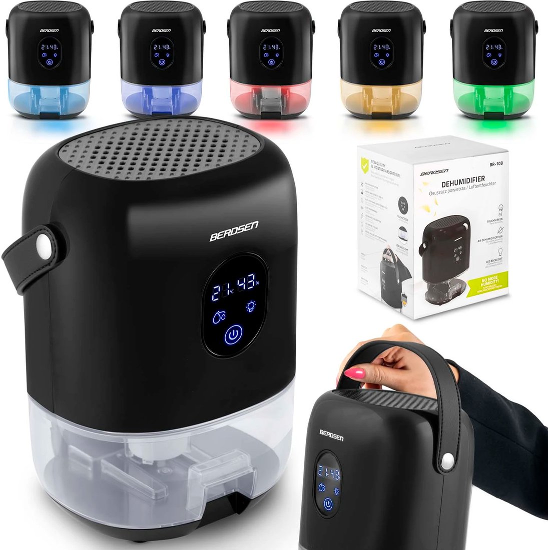 

Осушитель воздуха Berdsen BR-10B (чёрный)