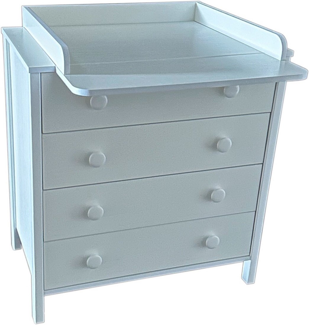 

Детский комод Антел Solnyshko ЛДСП 800/4 (белый/белый)