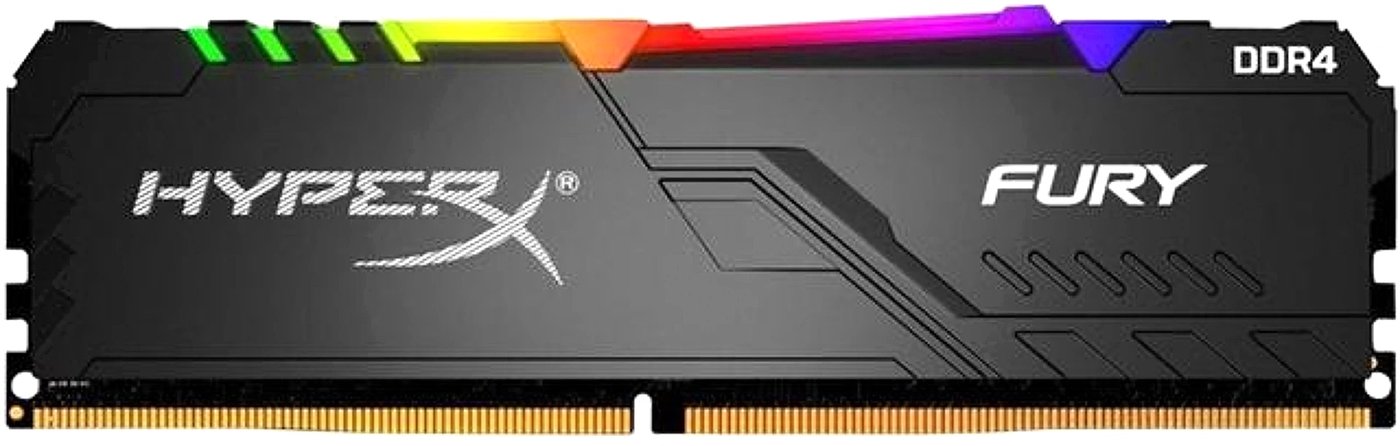 

Оперативная память HyperX Fury RGB 16GB DDR4 PC4-25600 HX432C16FB4A/16