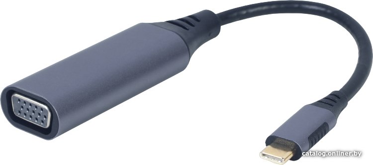 

Кабель Cablexpert A-USB3C-VGA-01 USB Type-C - VGA (0.15 м, фиолетовый)