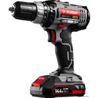 Дрель-шуруповерт Зубр ДШЛ-141 КН (с 2-мя АКБ, кейс)